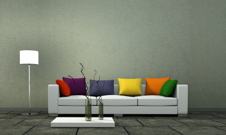 Ein stilvolles Ledersofa sorgt für einen eleganten Raumeindruck. (Symbolbild: @ virtua73 - fotolia.com) 